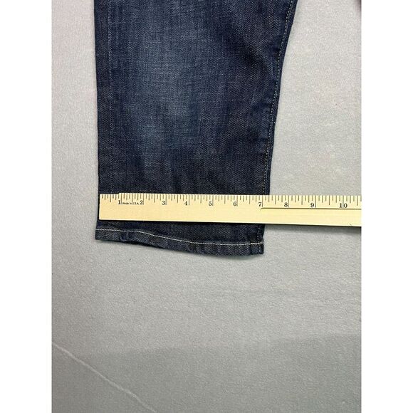 Citizens of Humanity Jeans Womens 29 Bardot Capri Stretch Preppy Dark Wash - Picture 8 of 13